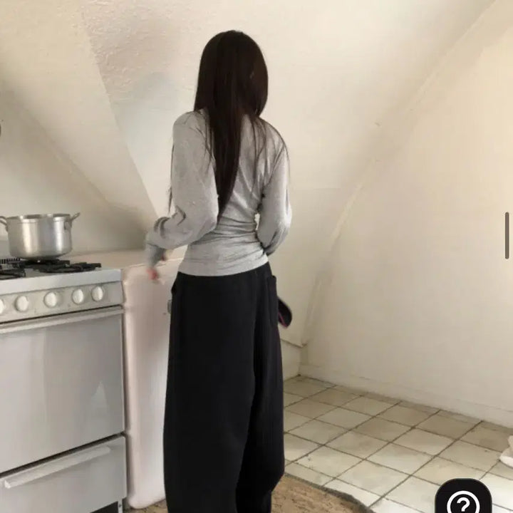 [BUNJANG] Seoulbased Warmer V-Neck Tee / 새상품) 서울베이스드 워머 브이넥 티 지그재그에이블리 릿킴