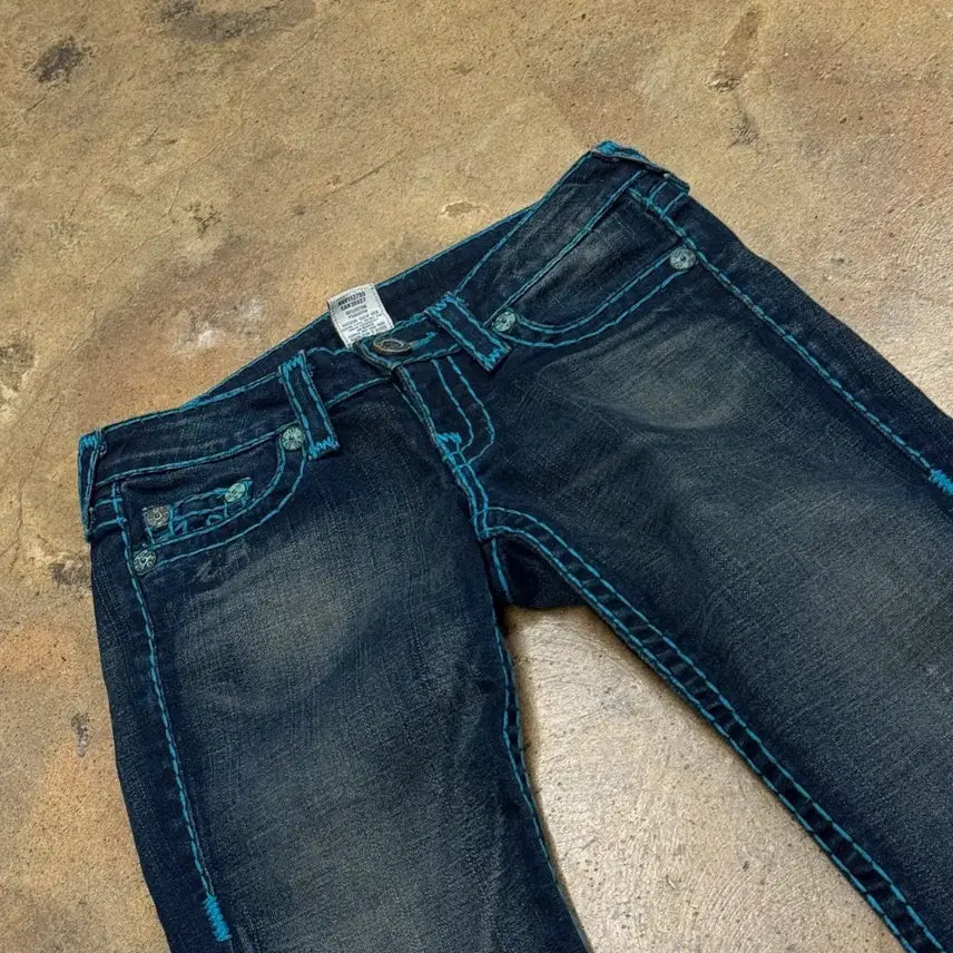 [BUNJANG] True Religion Blue Denim Jeans / [정품/26] 트루릴리젼 블루 데님 청바지