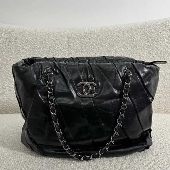 [BUNJANG] Chanel Glazed Tote Bag Medium / 샤넬 글레이즈 토트백 미듐