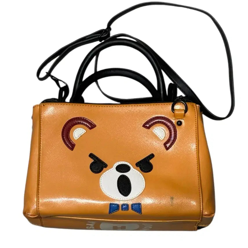 [BUNJANG] Hysteric Glamour Archive Puck Bear Shoulder Bag Handbag / 히스테릭 글래머 아카이브 퍽베어 숄더백 핸드백 투웨이 가방