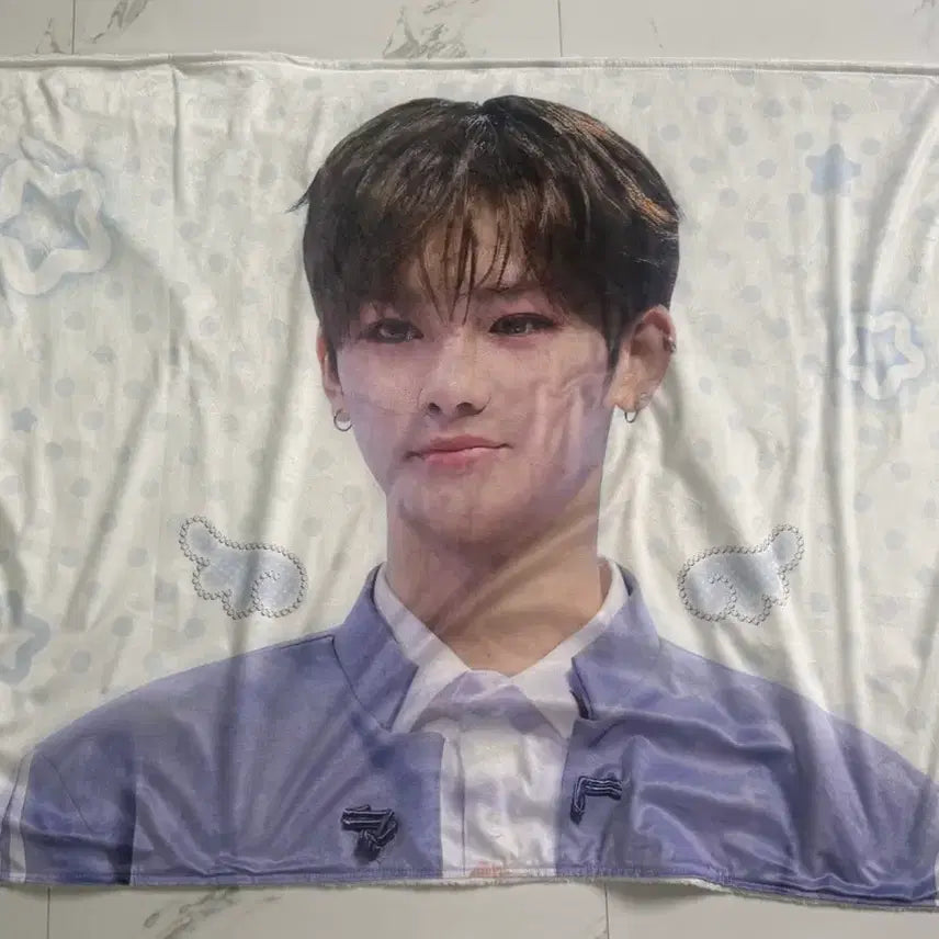 [BUNJANG] Unused Blanket / 안신 담요 양도합니다(안신이 명찰도 같이 드려요)