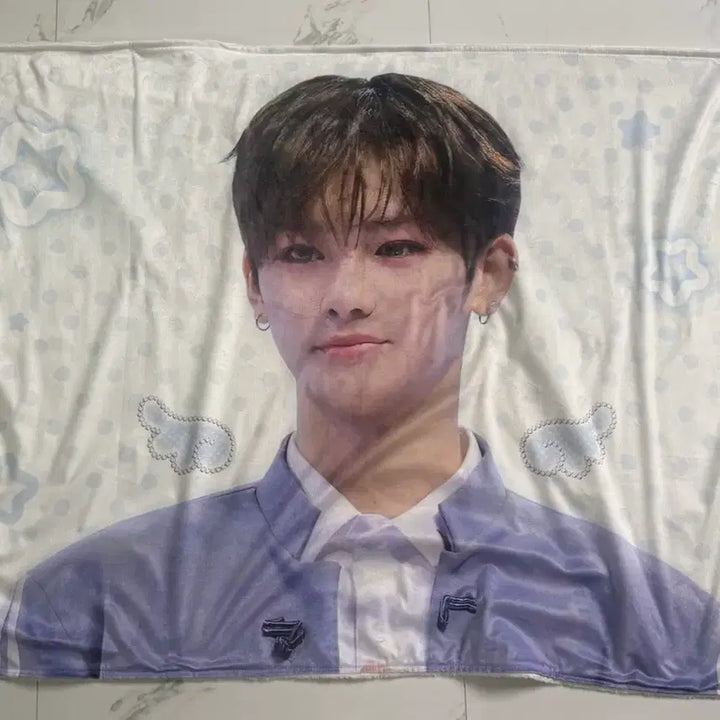 [BUNJANG] Unused Blanket / 안신 담요 양도합니다(안신이 명찰도 같이 드려요)