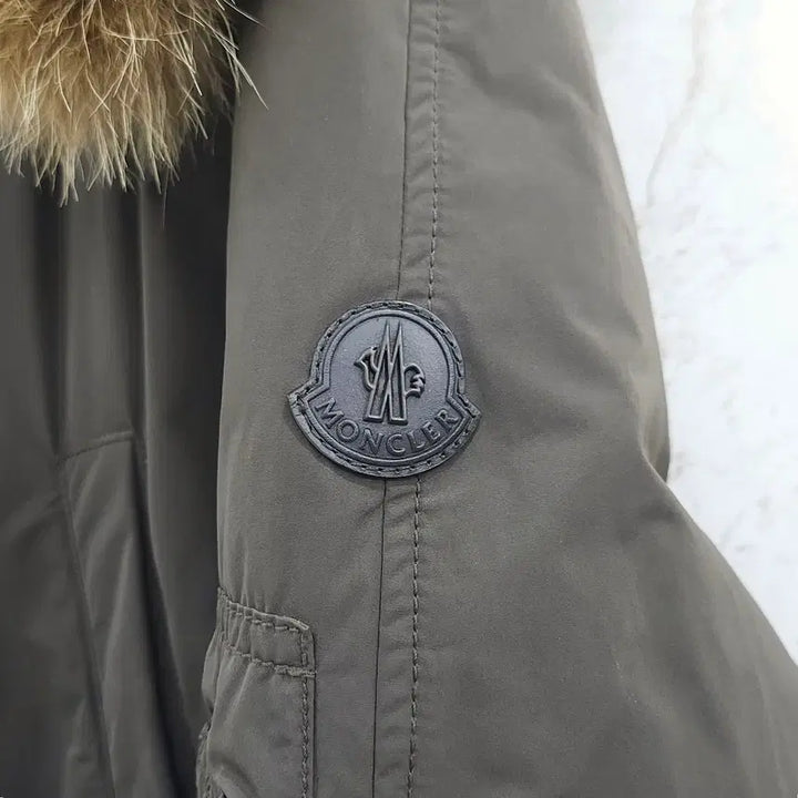 [BUNJANG] Moncler GRANDALPE Hooded Down Padded Jacket / 2 / 몽클레어 카키 GRANDALPE 후드 패딩 자켓