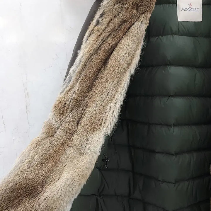 [BUNJANG] Moncler GRANDALPE Hooded Down Padded Jacket / 2 / 몽클레어 카키 GRANDALPE 후드 패딩 자켓