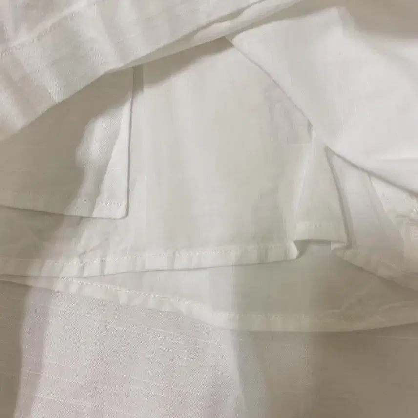 [BUNJANG] Lenina Pleated Half Pants White S / 르니나 Lenina 플리츠 하프 팬츠 화이트 S