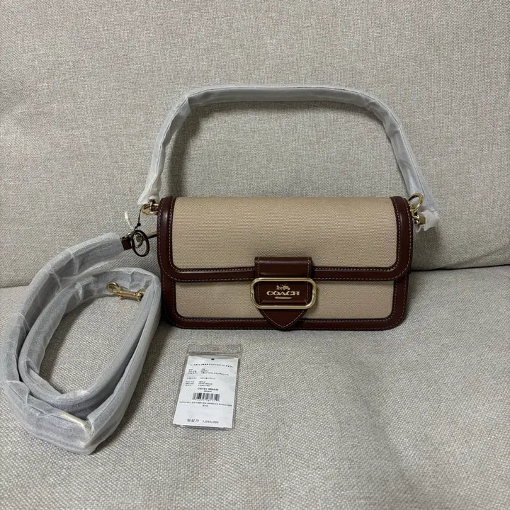 [BUNJANG] COACH Morgan Shoulder Bag / 코치 COACH 캔버스 모건 숄더백 가방
