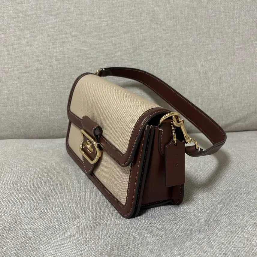 [BUNJANG] COACH Morgan Shoulder Bag / 코치 COACH 캔버스 모건 숄더백 가방
