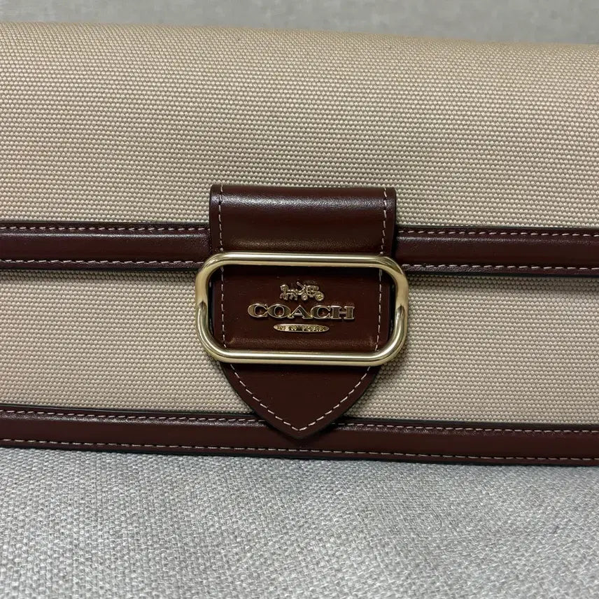 [BUNJANG] COACH Morgan Shoulder Bag / 코치 COACH 캔버스 모건 숄더백 가방