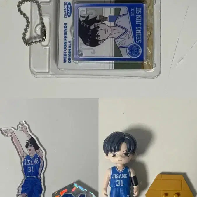 [BUNJANG] Gabage Time Sung Joon-soo Acrylic Figure Bundle Set / 가비지타임 성준수 키링, 피규어, 아크릴 일괄판매