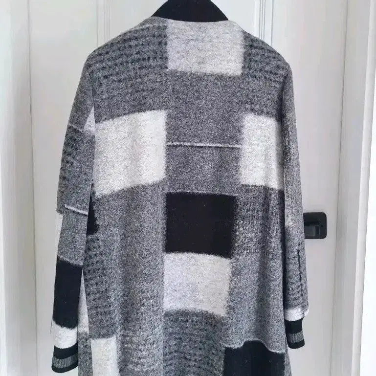 [BUNJANG] Mademoiselle Wool Blend Half Zip Jacket / (새상품) 여성 울 집업 하프 자켓