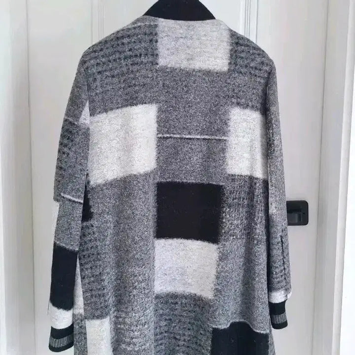 [BUNJANG] Mademoiselle Wool Blend Half Zip Jacket / (새상품) 여성 울 집업 하프 자켓