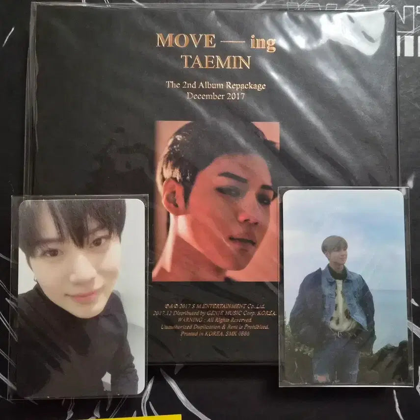 [BUNJANG] Taemin MOVE-ing Repackage Album + Photocard / 태민 MOVE-ing 앨범 리패키지 + 포토카드