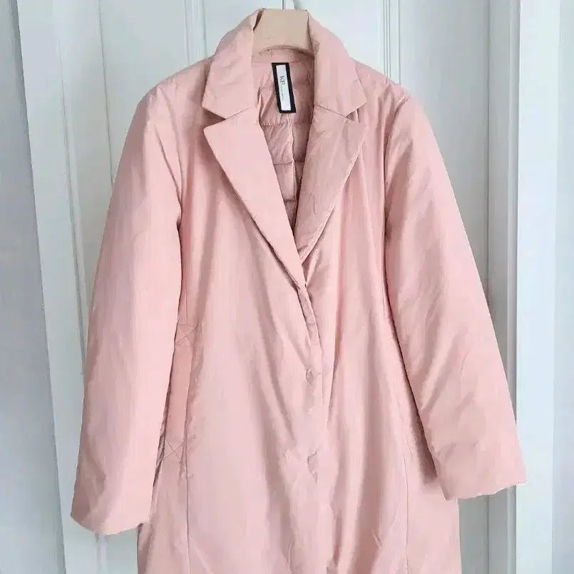 [BUNJANG] Goose Down Padded Coat + Scarf Set / 구스 패딩 코트 + 목도리 세트