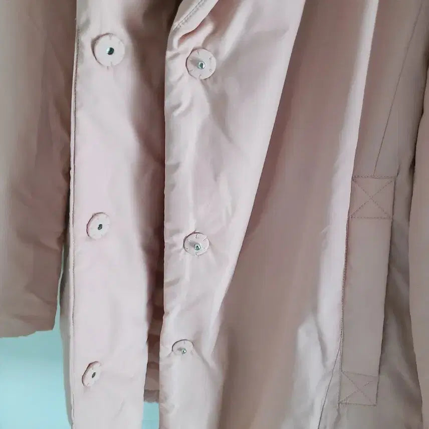 [BUNJANG] Goose Down Padded Coat + Scarf Set / 구스 패딩 코트 + 목도리 세트
