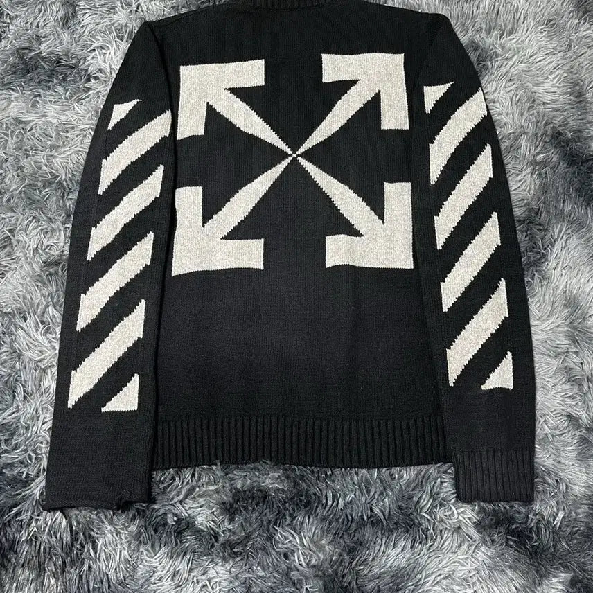 [BUNJANG] Off-White Arrow Knit Sweater / [L size] 오프화이트 애로우 니트