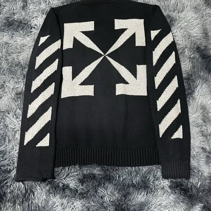 [BUNJANG] Off-White Arrow Knit Sweater / [L size] 오프화이트 애로우 니트