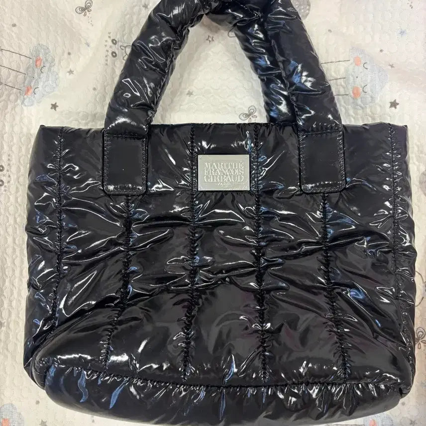 [BUNJANG] Marithe Francois Girbaud Padded Tote Bag / 마리떼프랑스와 저버 패딩 토트백 (오늘특가)
