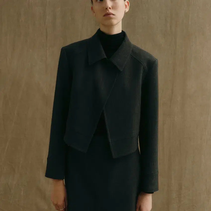 [BUNJANG] Sie Josephine One Button Jacket Charcoal XS / sie 시에 조세핀 원 버튼 자켓 차콜 XS