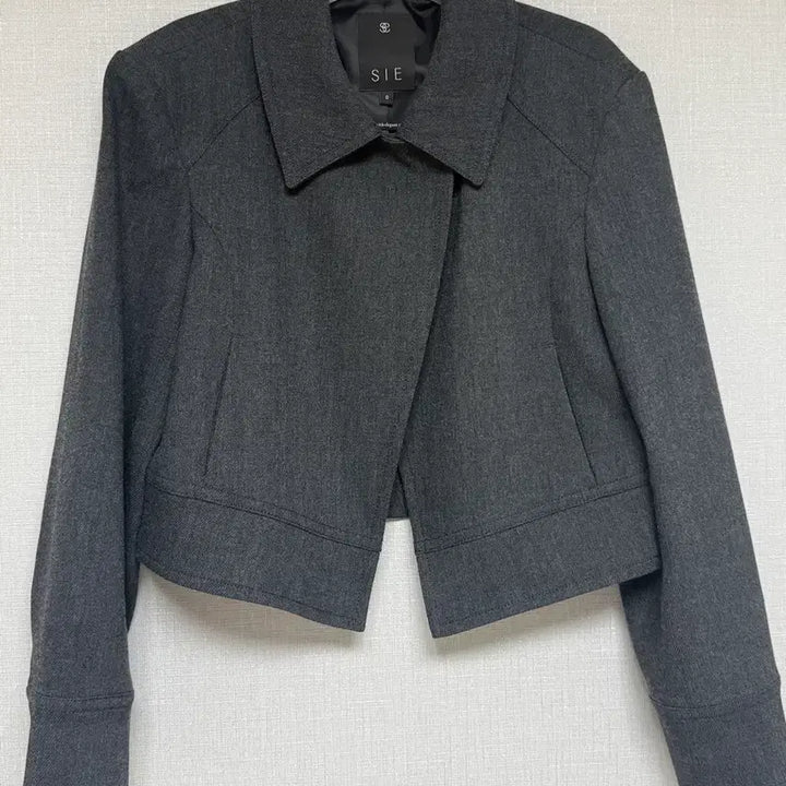 [BUNJANG] Sie Josephine One Button Jacket Charcoal XS / sie 시에 조세핀 원 버튼 자켓 차콜 XS