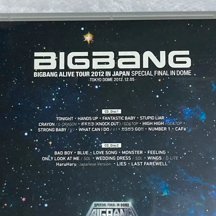 [SOLD OUT] 빅뱅 2012 alive tour 일본 얼라이브투어 앨범