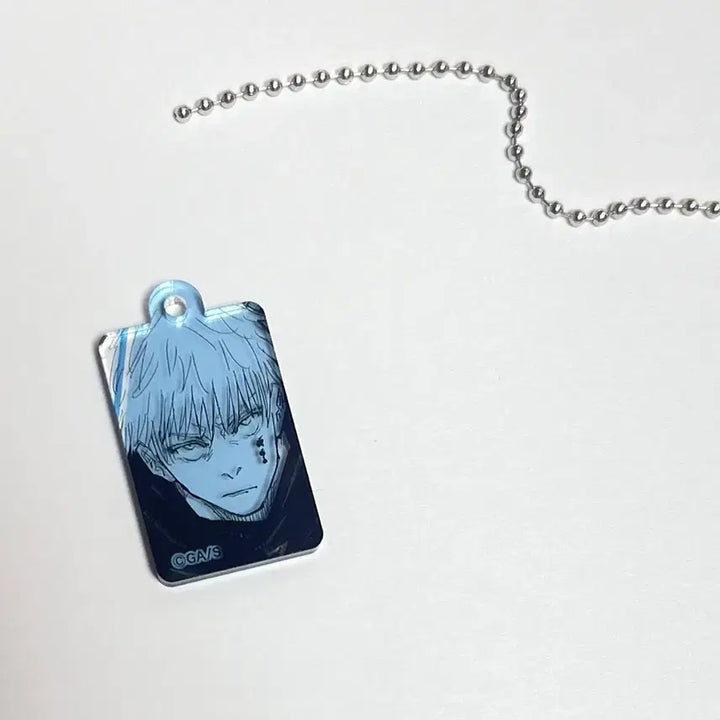 [BUNJANG] Jujutsu Kaisen Gojo Acrylic Charm Keychain / 주술회전 원화 18권 한정판 특전 아크릴참 고죠 키링