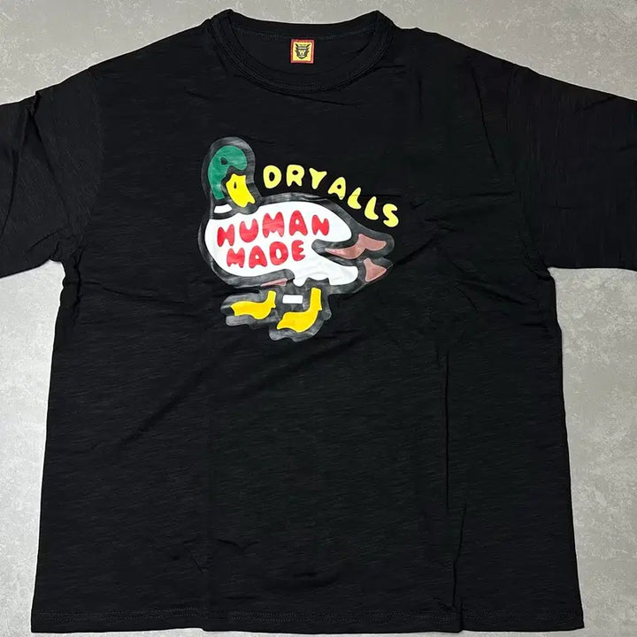 [BUNJANG] HUMAN MADE Duck Printed T-shirt Black / HUMAN MADE 오리 프린팅 반팔 티셔츠 블랙