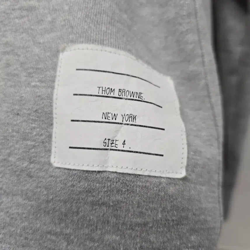 [BUNJANG] Thom Browne Armband Sweatshirt / 톰브라운 사선 완장 맨투맨 4사이즈 105 판매