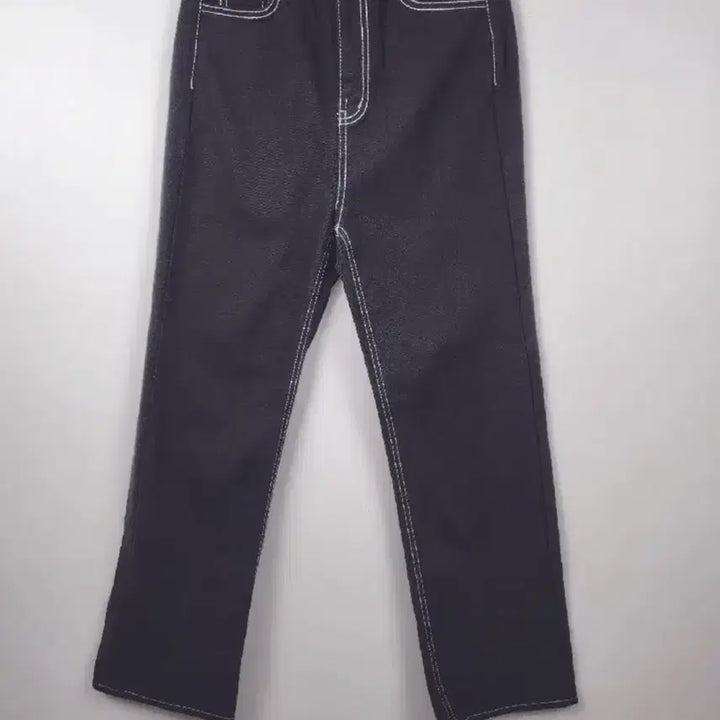 [BUNJANG] Black Stitch Point Denim Pants / [새상품] 블랙 스티치 포인트 데님팬츠