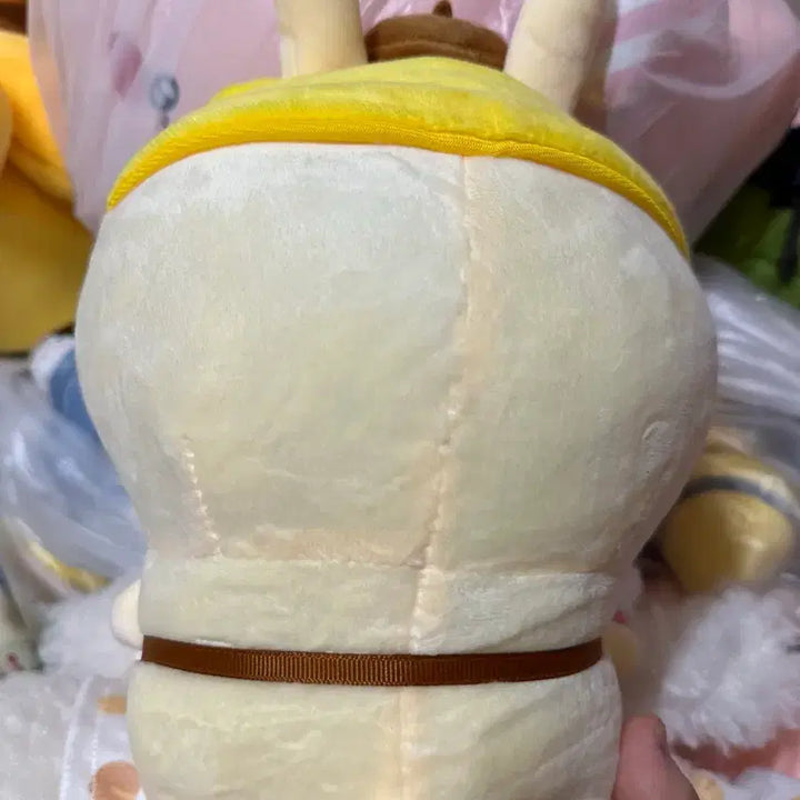 [BUNJANG] Munyakgwi Pompompurin Costume 20cm Plush Doll / 먼작귀스타일 폼폼푸린코스튬 중형인형 20cm