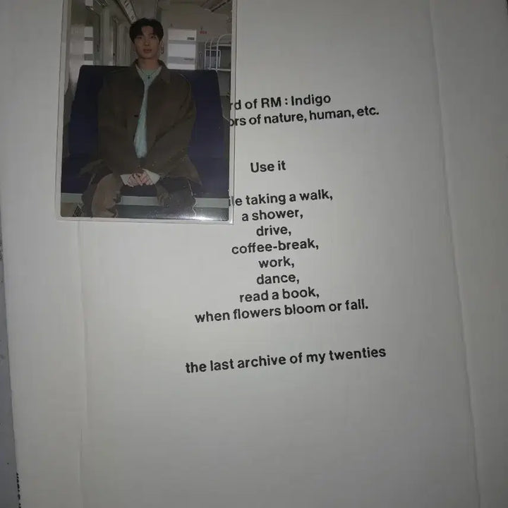 [BUNJANG] RM Indigo Album / indigo 앨범 팝니다.