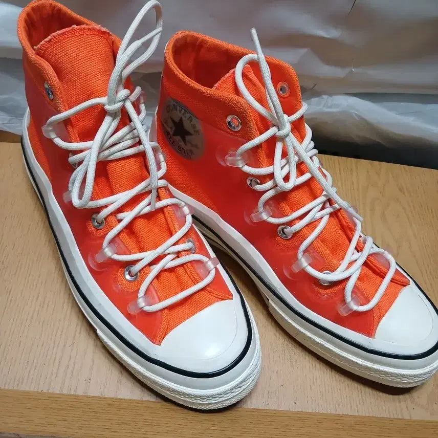 [BUNJANG] Converse Chuck Taylor High Bold Mandarin Sneakers / 260mm 컨버스 척테일러 하이 볼드 만다린 (4290)