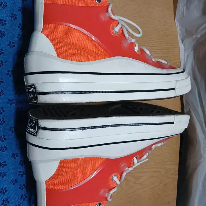 [BUNJANG] Converse Chuck Taylor High Bold Mandarin Sneakers / 260mm 컨버스 척테일러 하이 볼드 만다린 (4290)