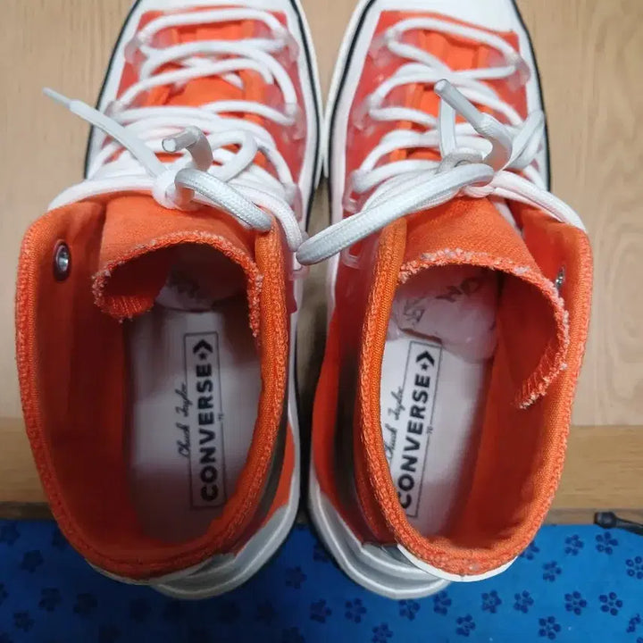 [BUNJANG] Converse Chuck Taylor High Bold Mandarin Sneakers / 260mm 컨버스 척테일러 하이 볼드 만다린 (4290)