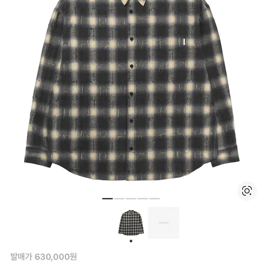 [SOLD OUT] [Junn.J] 준지 그리드 니들 체크 루즈핏 셔츠 옐로우 - 25FW
