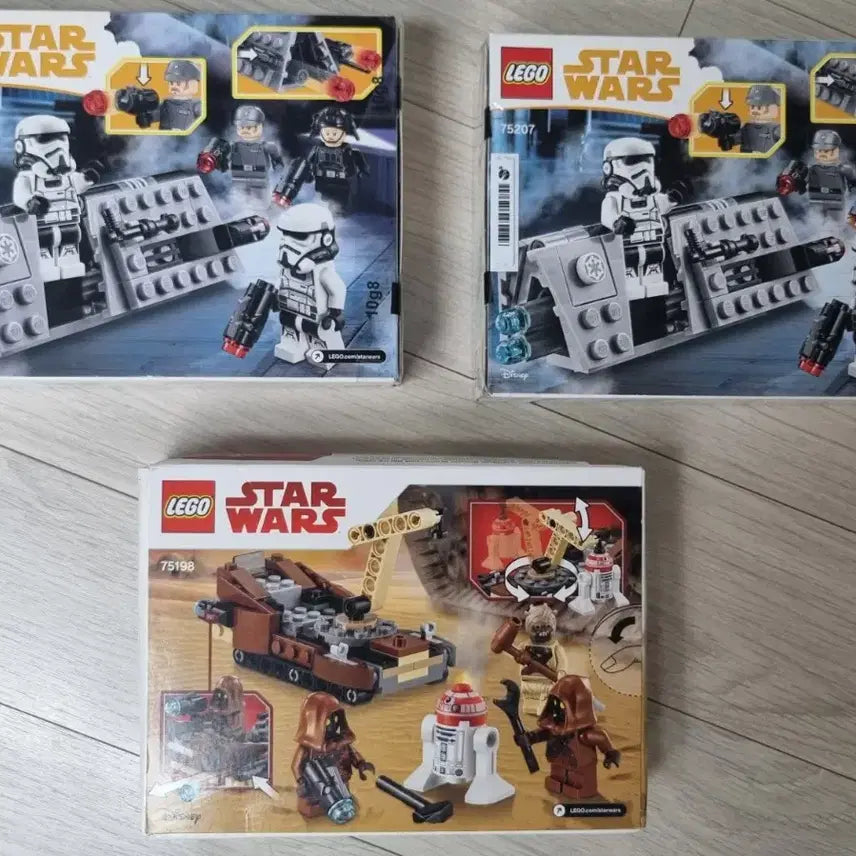 [BUNJANG] Lego Star Wars Battle Pack Bundle Set / 레고 스타워즈 75207/75198 배틀팩 새상품 팝니다
