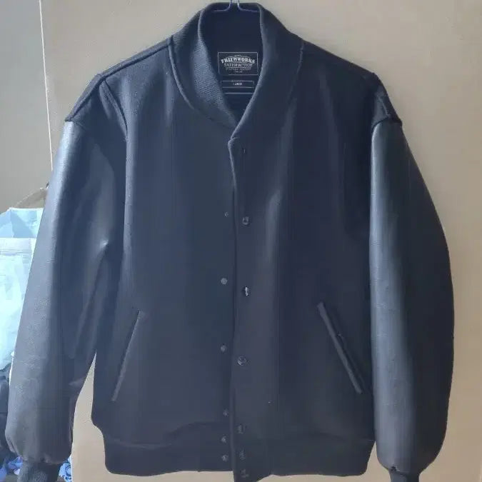 [BUNJANG] PRISM WORKS Wool Stadium Jacket L / 프리즘웍스 울 스타디움 자켓 L