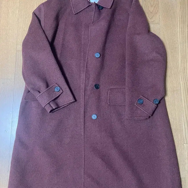 [BUNJANG] Tomboy Double-Button Coat / 톰보이 코트