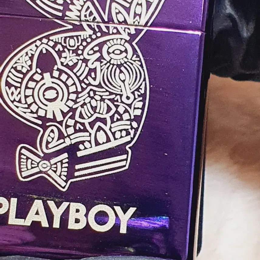 [BUNJANG] Zippo Playboy Abyss Purple Lighter / 지포 라이터 어비스 퍼플 플레이보이 PLAY BOY Zippo 28076