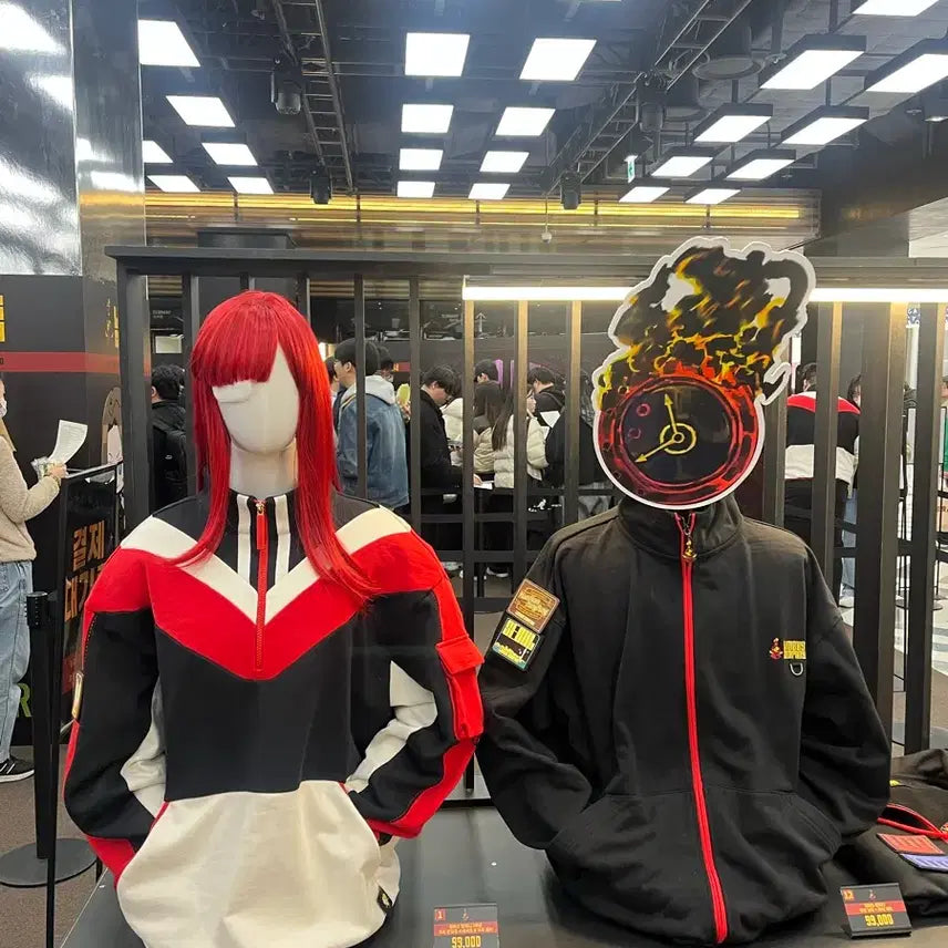 リンバスカンパニー　韓国　ユーリ　スウェットハーフジップシャツ BUNJANG] Limbus Company Yuri Half-Zip Sweatshirt / 림버스컴퍼니