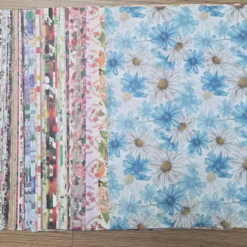 [BUNJANG] Wrapping Paper Mix Set / 랩핑지 믹스 100장 (다꾸, 수봉)