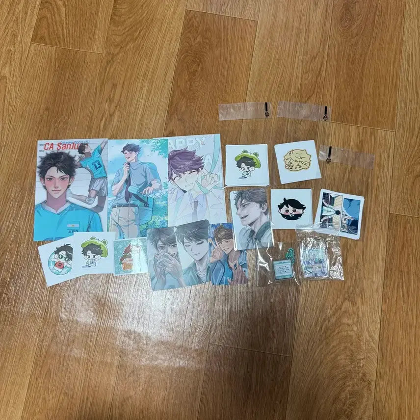[BUNJANG] Haikyuu! Assorted Goods Bundle / 하이큐 굿즈 처분 히나타카게야마스가와라니시노야오이카와쿠로오켄마야쿠리에프