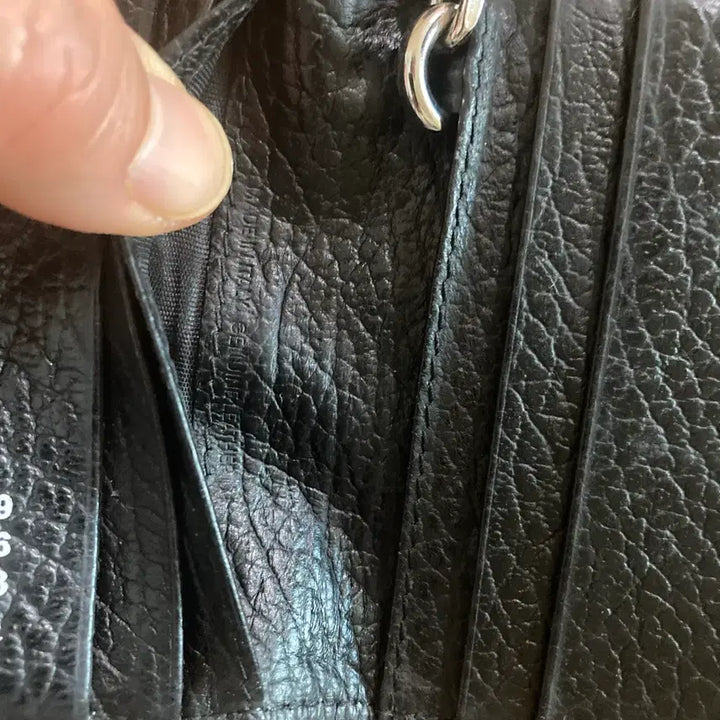 [BUNJANG] Maison Margiela 11 Line Keyring Card Wallet Black / 메종 마르지엘라 키링 카드지갑 블랙 11라인 정품