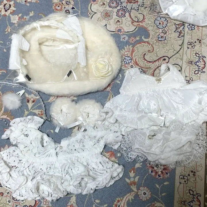[BUNJANG] Cloud Full Closet White Moon Retro Outfit Set (20cm) New / 백차월광 구버전 의상 세트 (20cm) 신품