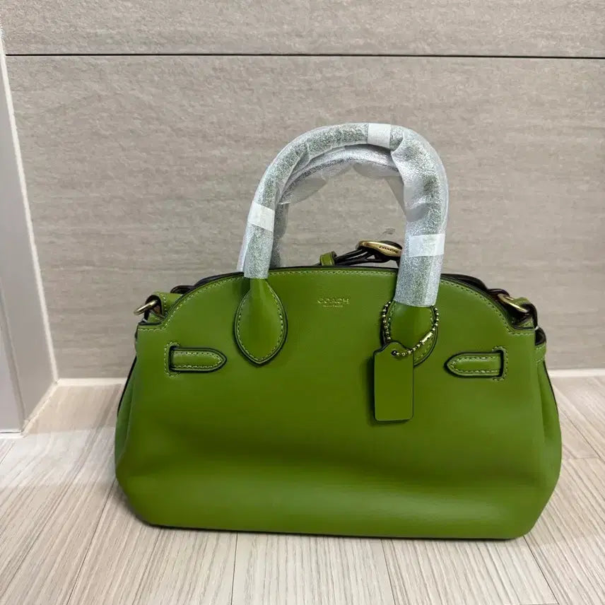 [BUNJANG] Coach Empire 26 Green Tote Bag / coach 코치 엠파이어26 그린 토트백 미착용