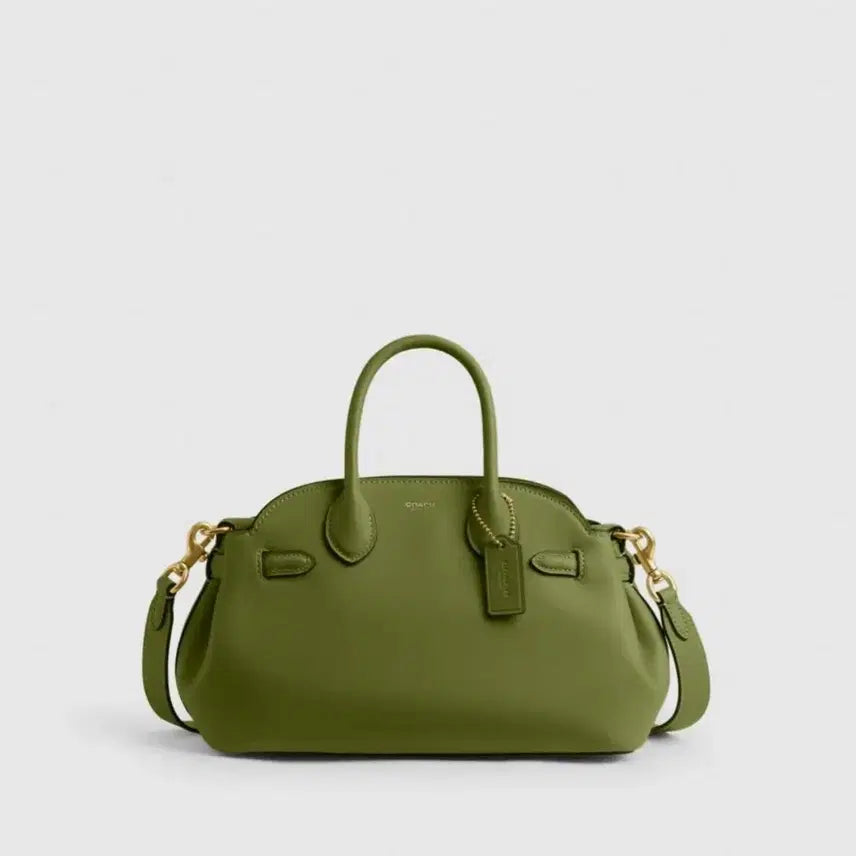 [BUNJANG] Coach Empire 26 Green Tote Bag / coach 코치 엠파이어26 그린 토트백 미착용