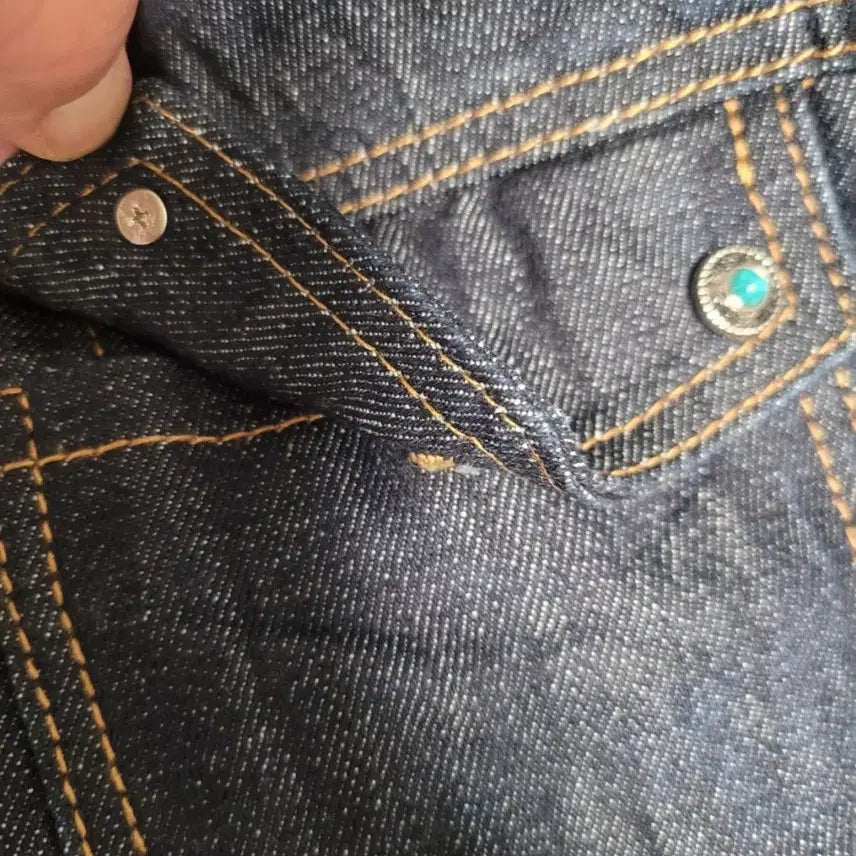 [BUNJANG] CONCHO Indigo Denim Jacket / 콘초 CONCHO  포인트 데님 자켓