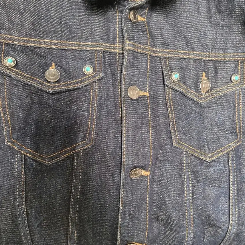 [BUNJANG] CONCHO Indigo Denim Jacket / 콘초 CONCHO  포인트 데님 자켓