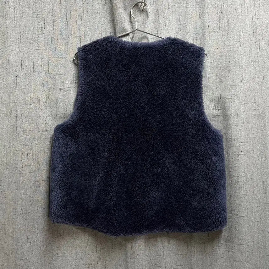 [BUNJANG] City Gee Real Wool Fur Vest / [66] City Gee 리얼양모 양털 퍼 조끼 베스트
