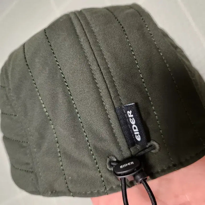 [BUNJANG] EIDER Quilted 5-Panel Cap (Khaki) / 새상품급) 아이더 패딩 퀼팅 5패널 캡 (Khaki)