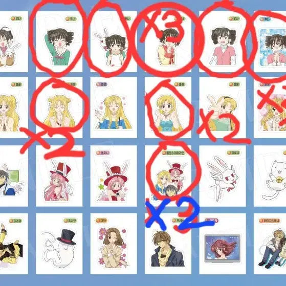 [BUNJANG] Full Moon (달빛천사) Pop-up Seal Sticker / 달빛천사 팝업 씰 스티커 판매